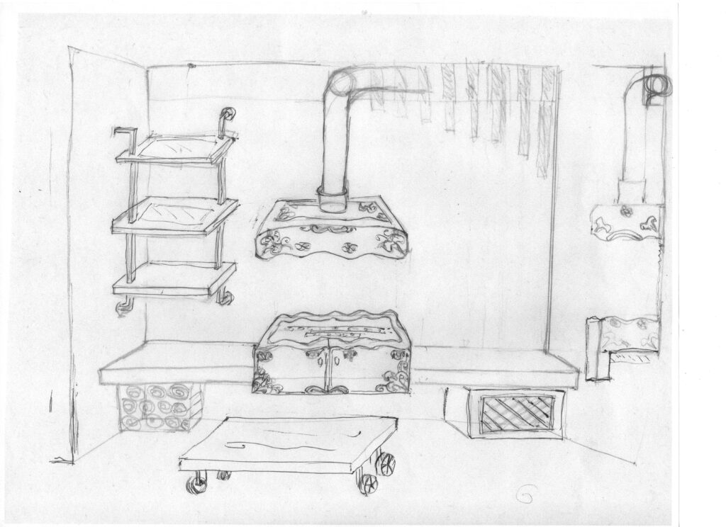 Boceto Chimenea